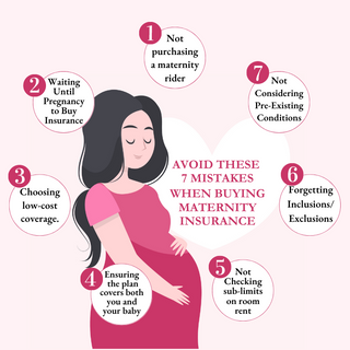 7 Mistakes to Avoid While Buying a Maternity Insurance.