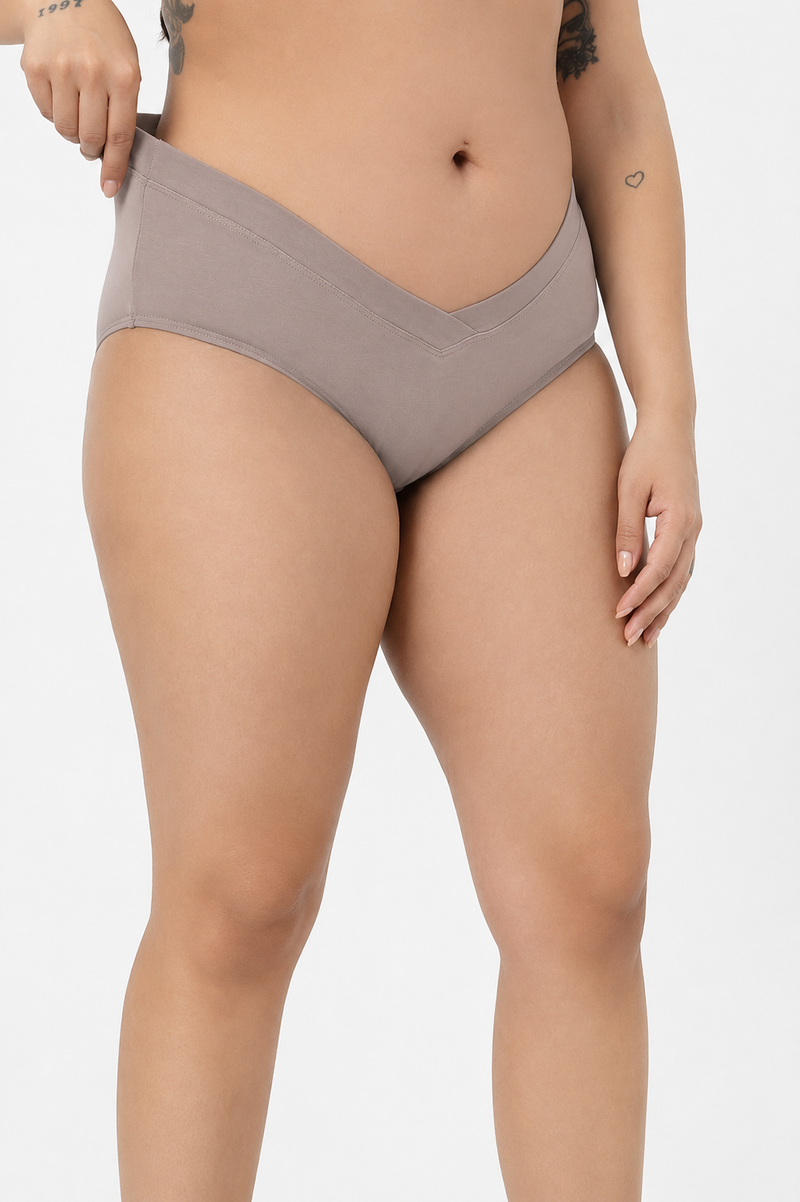 Modal C-Section Panty - Dark Skin