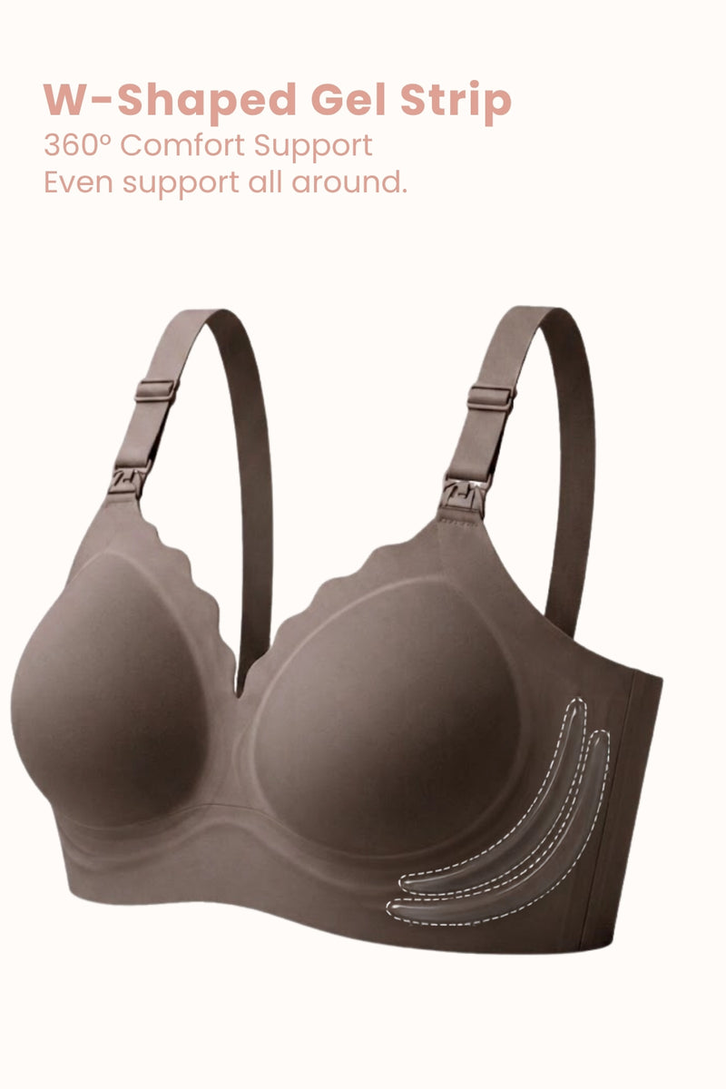 Sculpt & Lift Scallop Nursing Bra - Chrome
