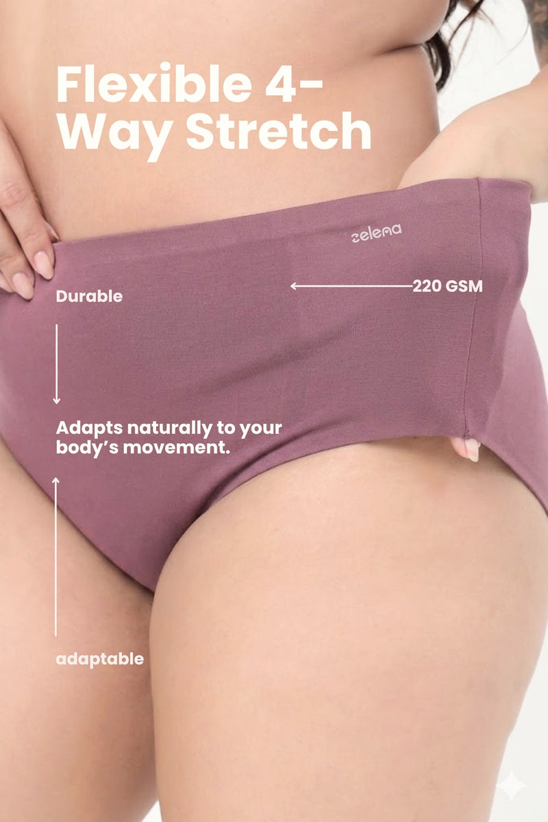 The Invisible Panty (Modal | High Rise | Mauve)