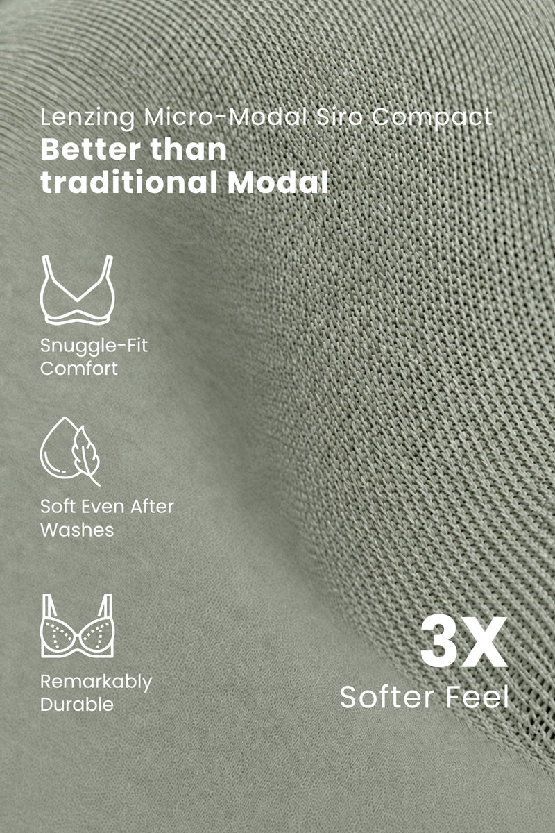 247 (Upgraded) Matcha Modal Padded Maternity Feeding Bra