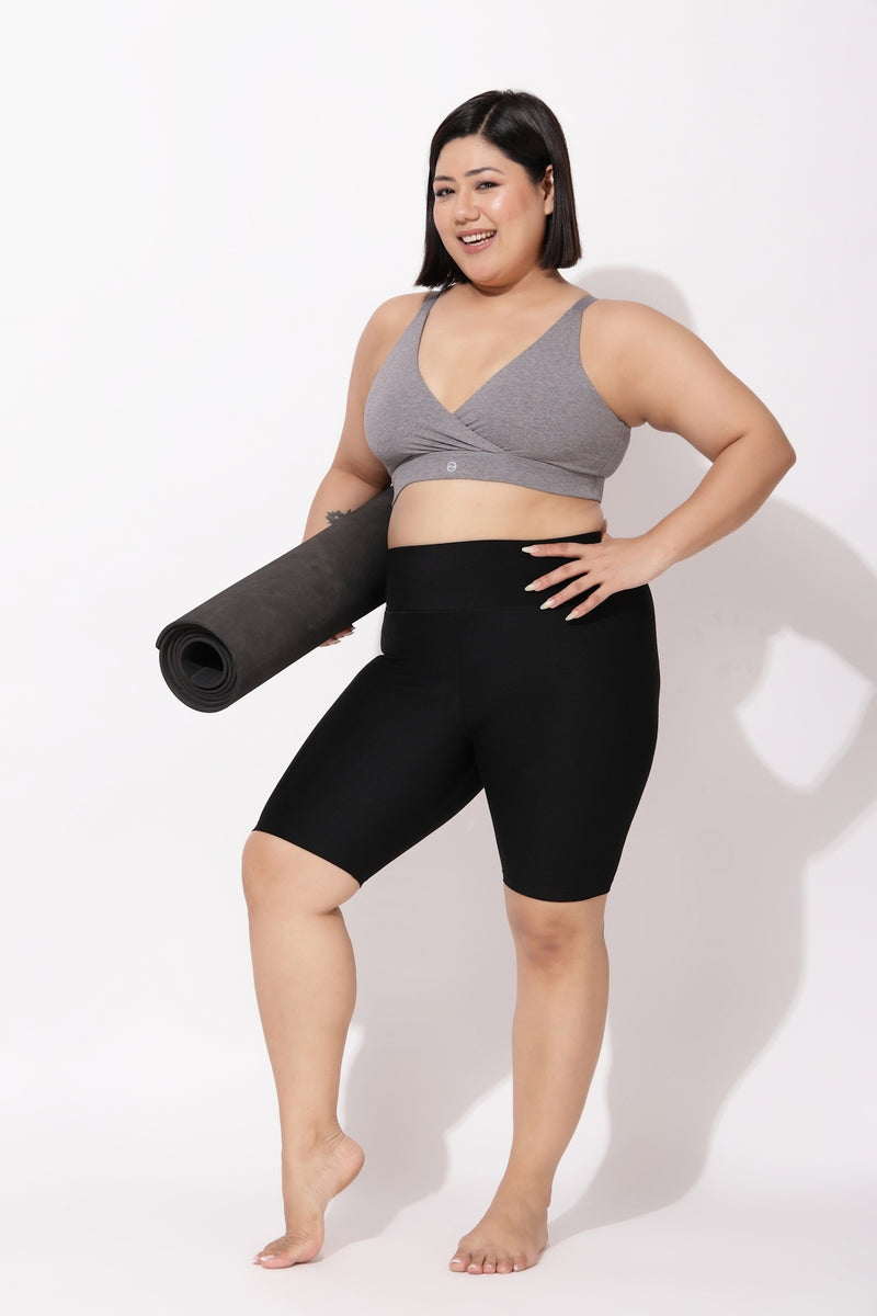 247 Extra Support Cotton Feeding Bra with Adjuster - Melange Anthrea