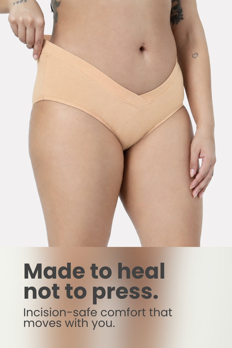 Modal C-Section Panty - Skin