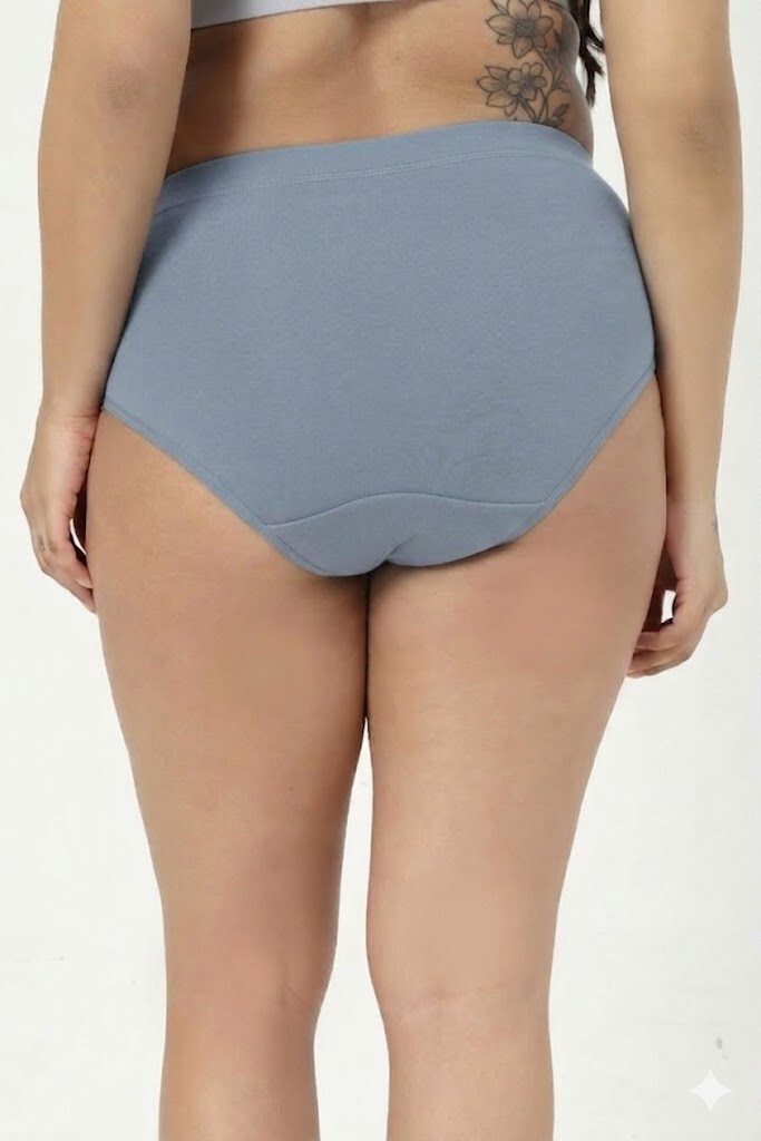 Modal C-Section Panty - M-Blue