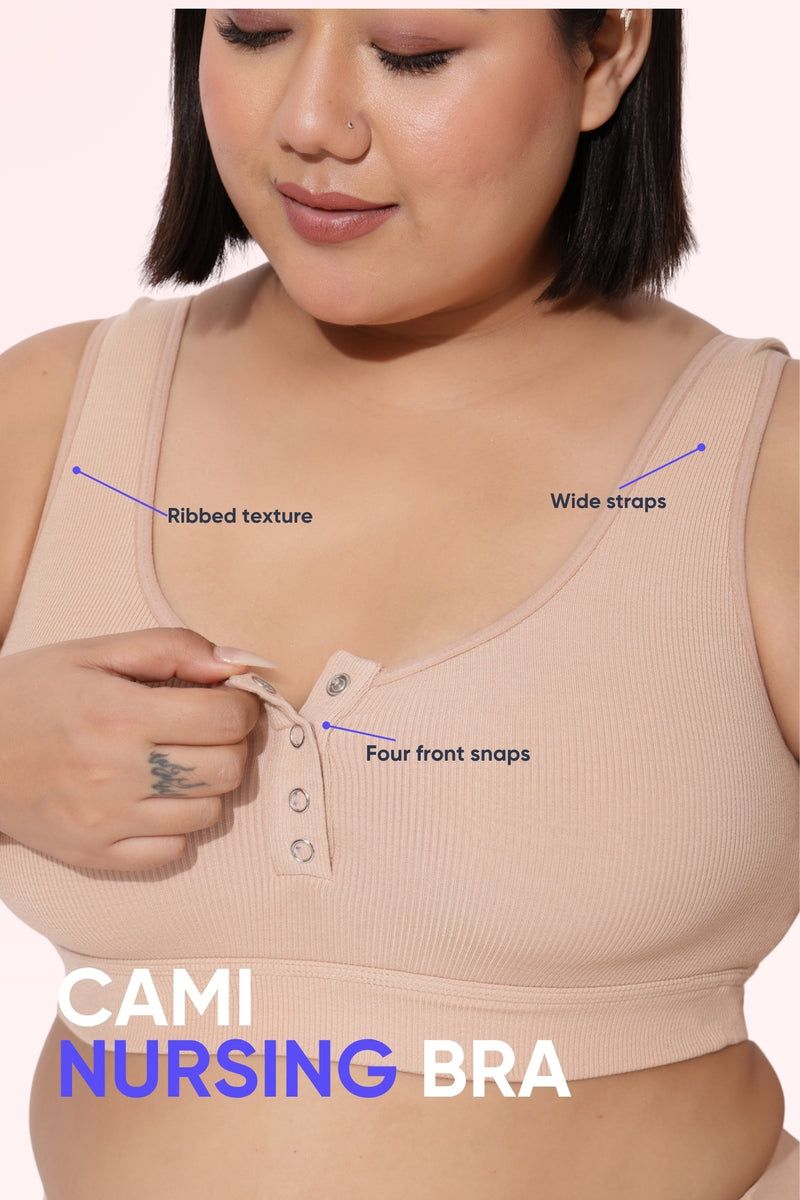 Cool Girl Nursing Bra - Skin