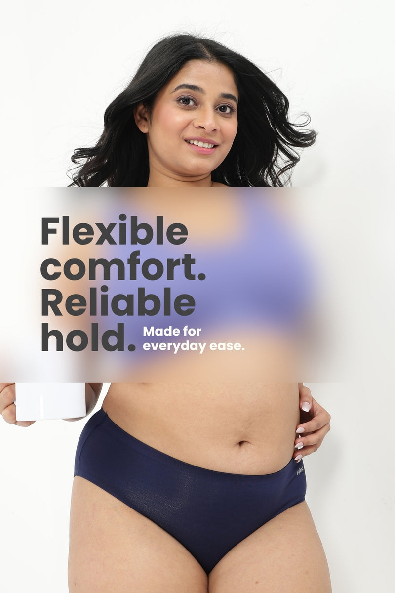 The Invisible Panty (Modal | Mid Rise | Navy)