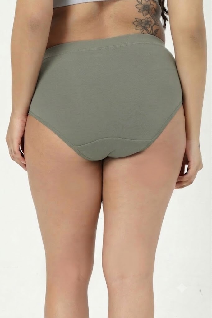 Modal C-Section Panty - Sage Green
