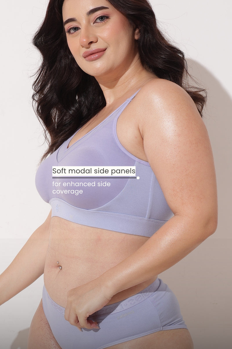 Sculpt & Lift Moulded Bra - Mist