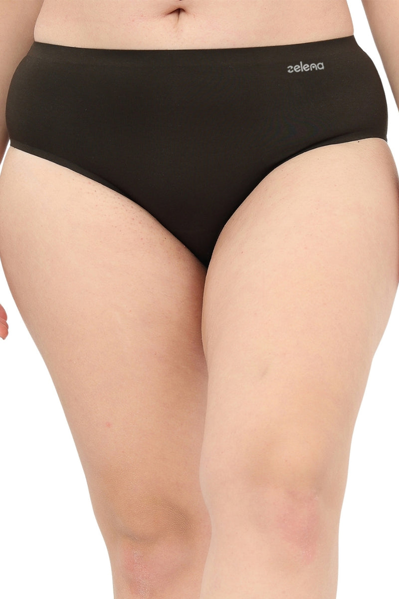 The Invisible Panty (Modal | Mid Rise | Army Green)