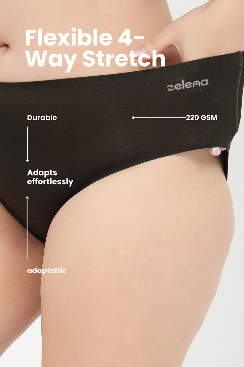 The Invisible Panty (Modal | Mid Rise | Army Green)