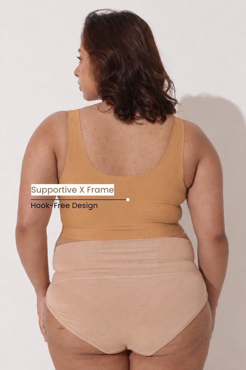 Sculpt & Lift Wave Edition Bra - Amber