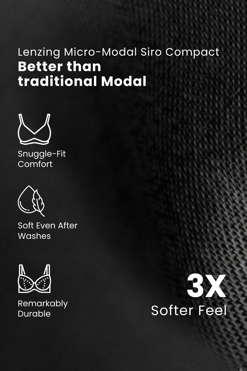 Sculpt & Lift Moulded Bra - Black