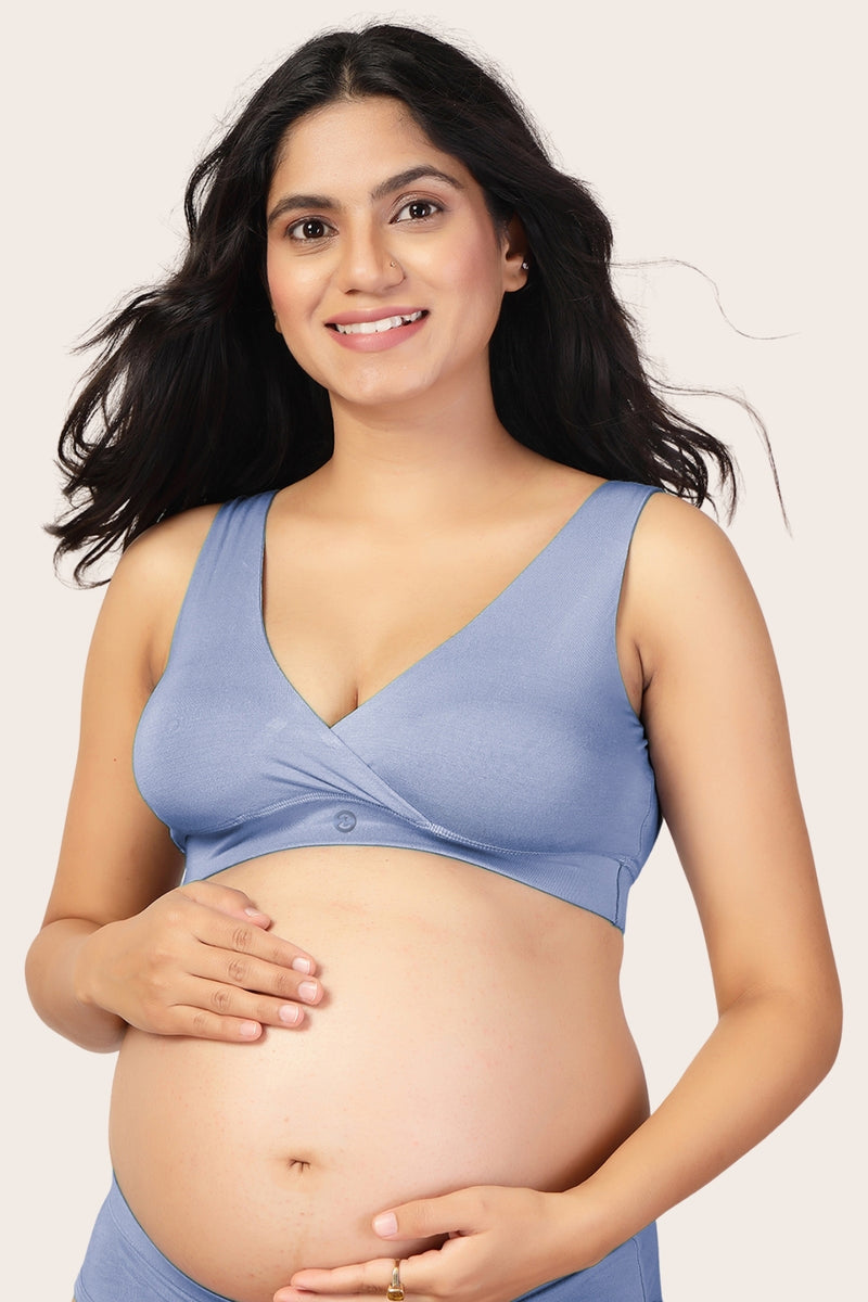 247 (Upgraded) Mist Modal Padded Maternity Feeding Bra