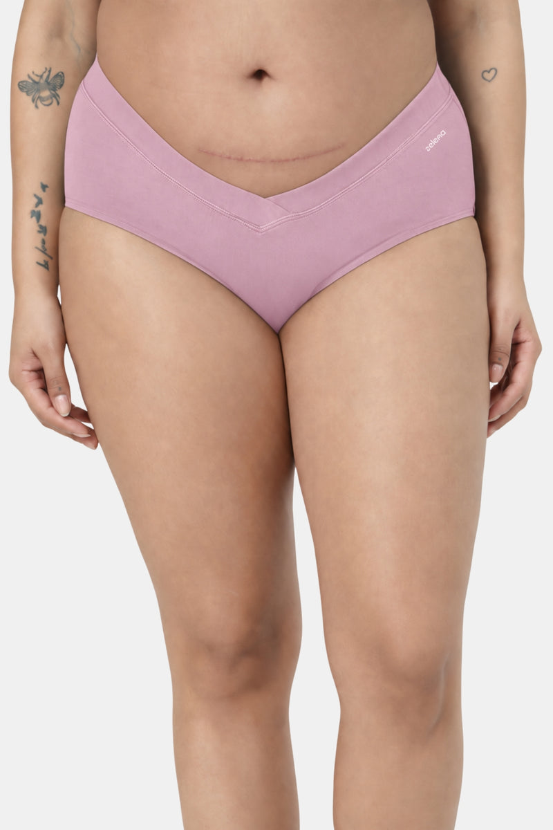 Modal C-Section Panty - Light Pink