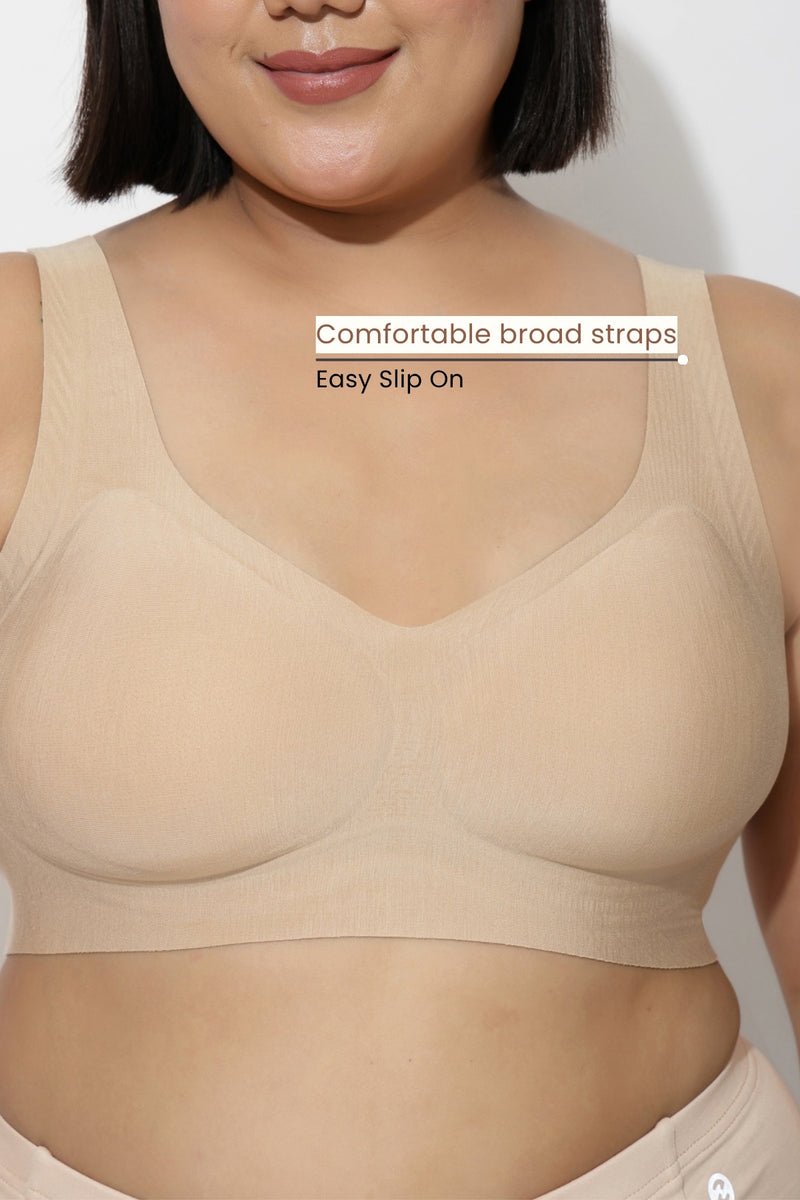 Sculpt & Lift Wave Edition Bra - Champagne