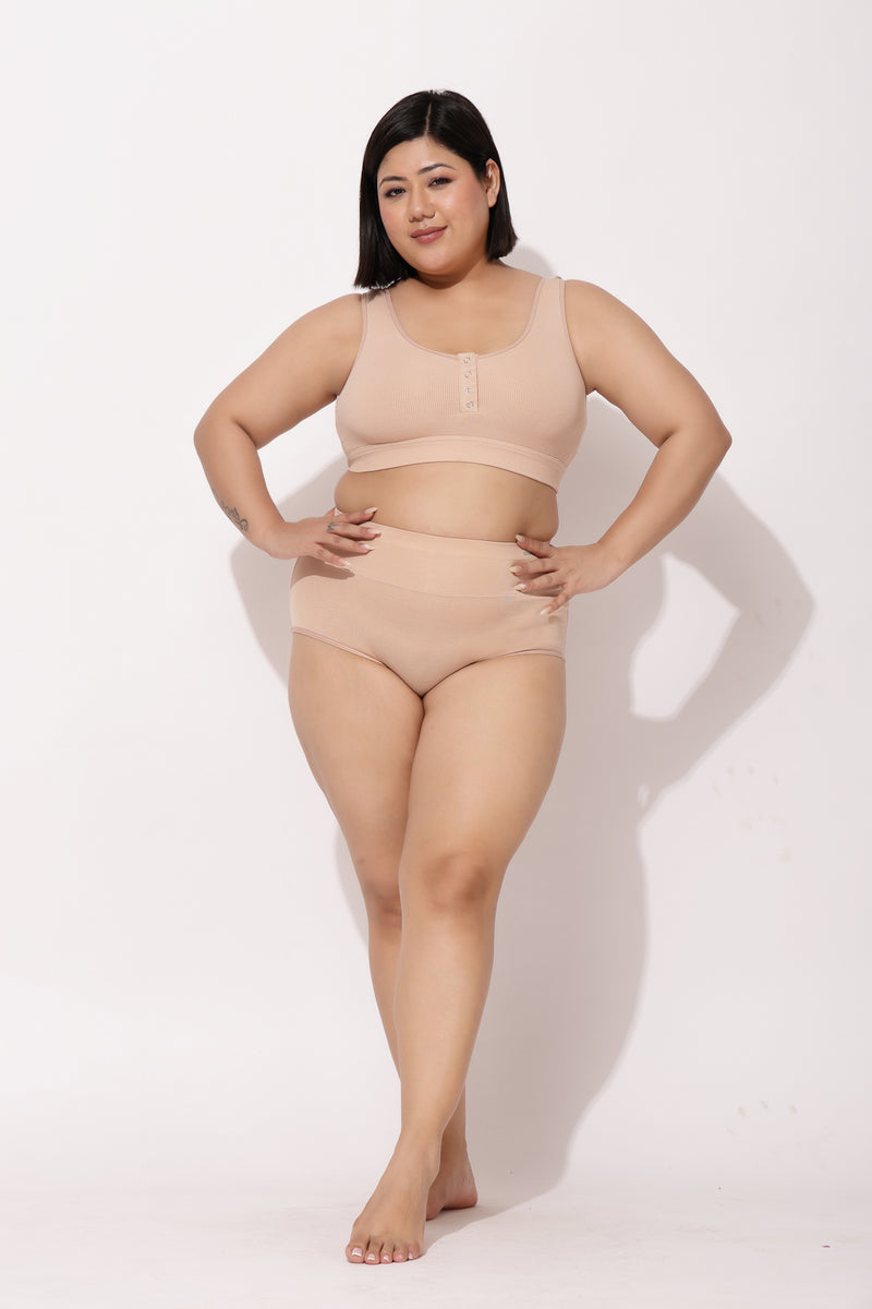 Cool Girl Nursing Bra - Skin
