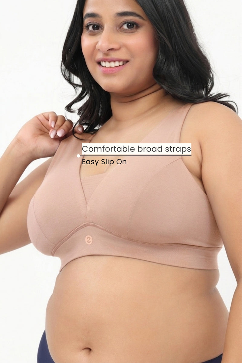 Natural Shape Modal Bra - Light Skin