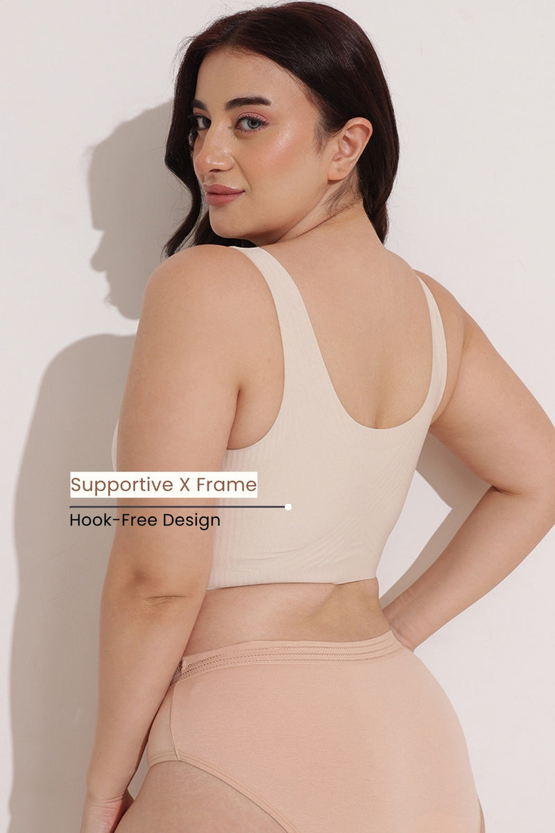 Sculpt & Lift Wave Edition Bra - Ivory
