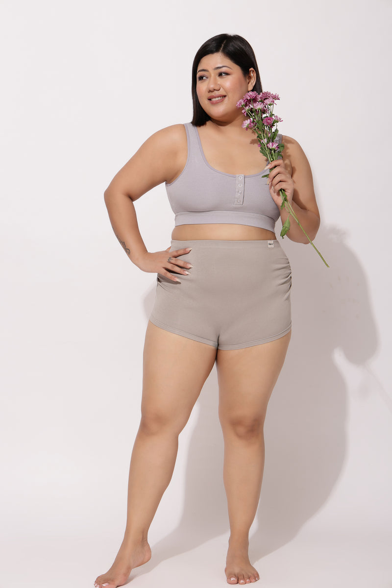 Cool Girl Nursing Bra - Grey