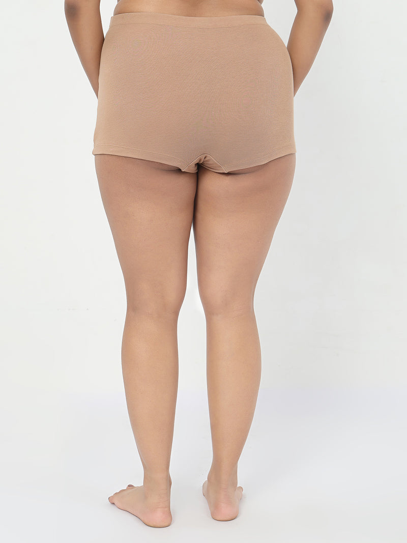 Cotton Cut & Sew Mid Rise Cotton Panty featuring stretchable cotton fabric for all-day wear.
