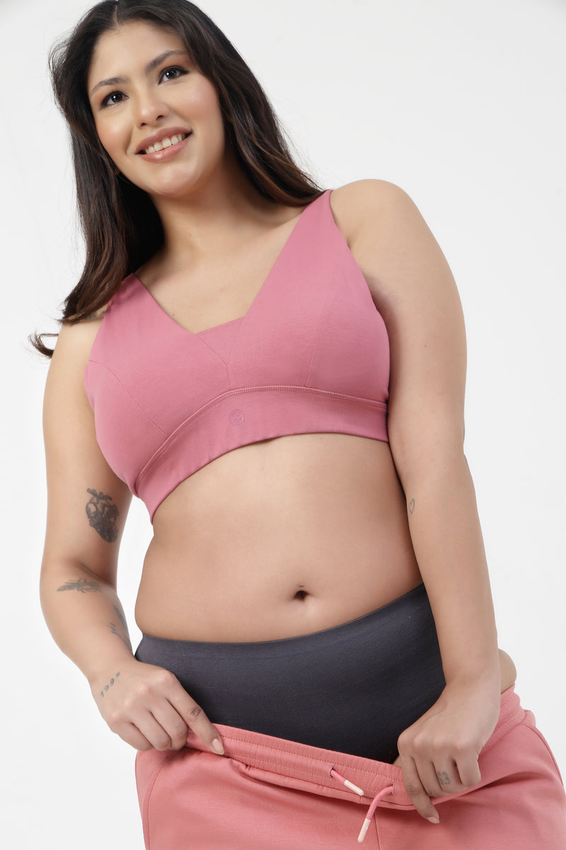 The Invisible Panty (Cotton | High Rise | Dark Grey)