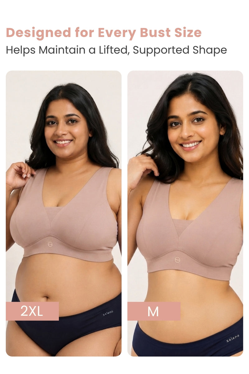Natural Shape Modal Bra - Light Skin