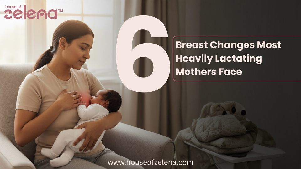 6 Common Breast Changes in Heavily Lactating Moms