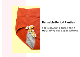 Top 5 Reasons Reusable Period Panties Are a Must-Have for Women