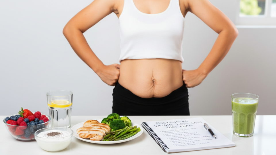 Postpartum Weight Loss Diet: A Safe Timeline for New Moms