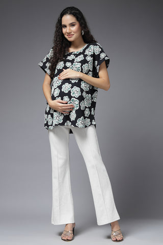 Blooming Grace Maternity Zipless Feeding Top