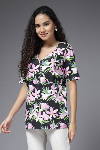 Enchanted Bloom Maternity Feeding Top