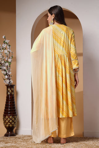 Sunshine Symphony Maternity and Feeding Friendly Kurta Set