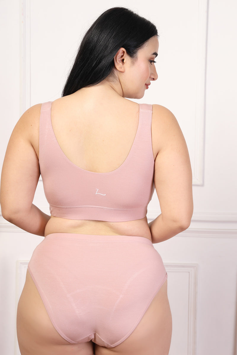 Close-up shows easy-access nursing clips for quick, effortless feeding.