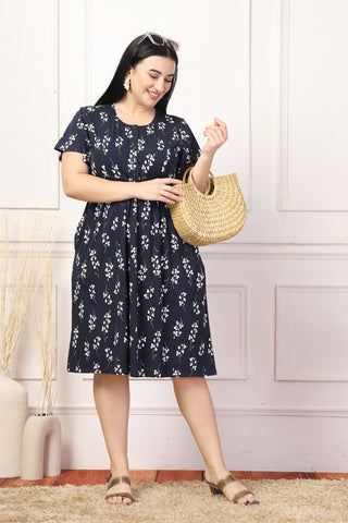 Everyday Bloom Maternity Zipless Feeding Dress