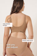 247 Extra Support Cotton Feeding Bra with Adjuster - Honey