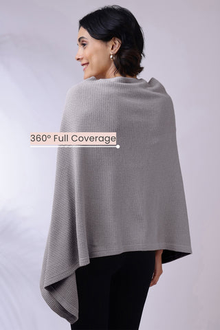 Elena Nursing Cover - Grey