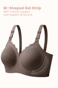 Sculpt & Lift Scallop Nursing Bra - Chrome