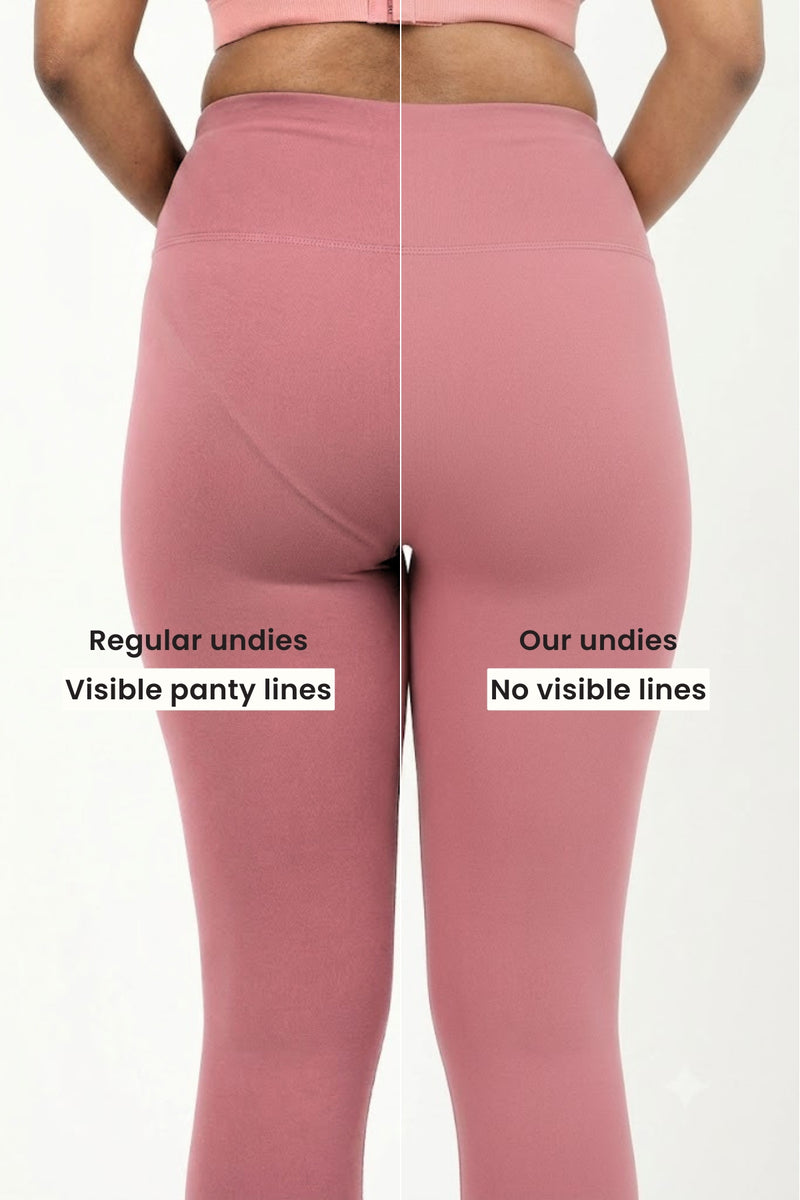 The Invisible Panty (Cotton | Mid Rise | Dark Grey)