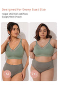 Sculpt & Lift Moulded Bra - Sage Green