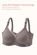 Sculpt & Lift Powermesh Nursing Bra - Chrome