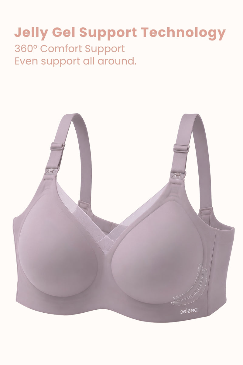 Sculpt & Lift Powermesh Nursing Bra - Lavender