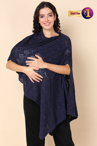 Blue Diamond Designed Feeding & Nursing Cover