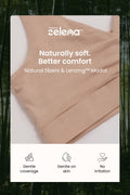 247 (Upgraded) Modal Padded Maternity Feeding Bra - Nude Almond