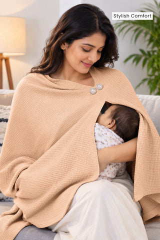 Diana Nursing Cover - Champagne