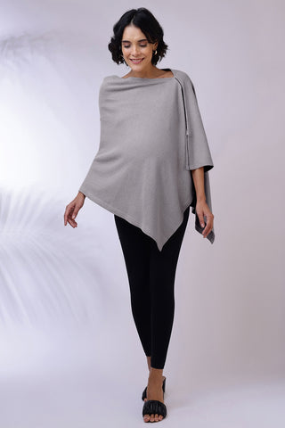 Elena Nursing Cover - Grey