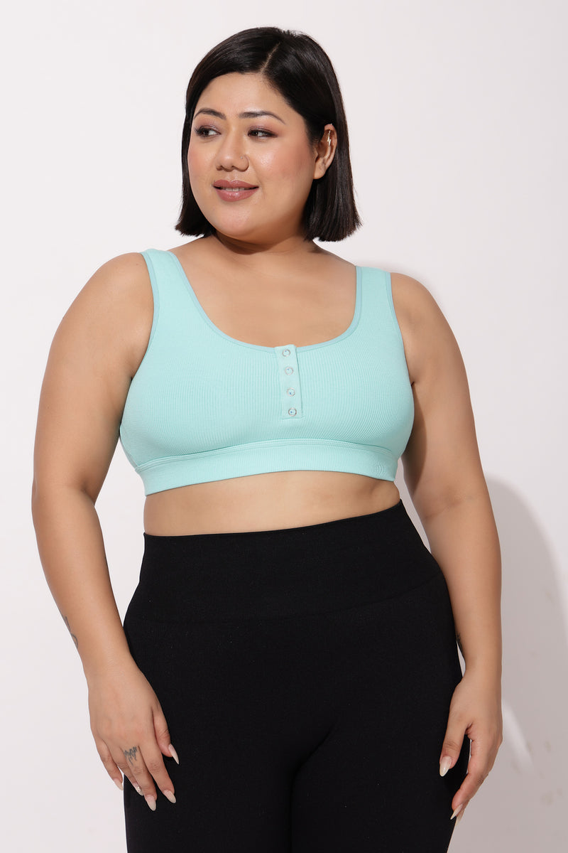 Cool Girl Nursing Bra - Aqua