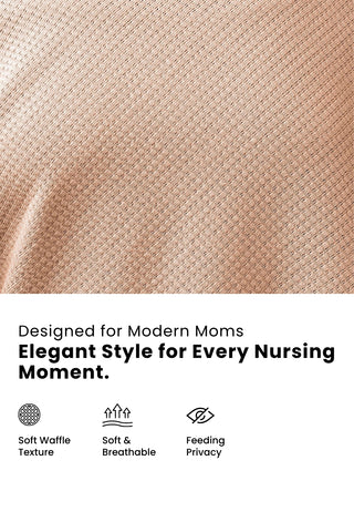 Diana Nursing Cover - Champagne