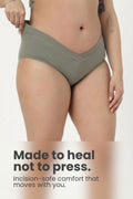 Modal C-Section Panty - Sage Green
