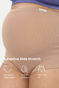 Pregnancy Panty – Over-the-Belly (Rib Textured) - Skin