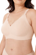 Sculpt & Lift Scallop Nursing Bra - Champagne